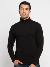 Status Quo |Red, Black Round Neck Sweater - M, L, XL, XXL